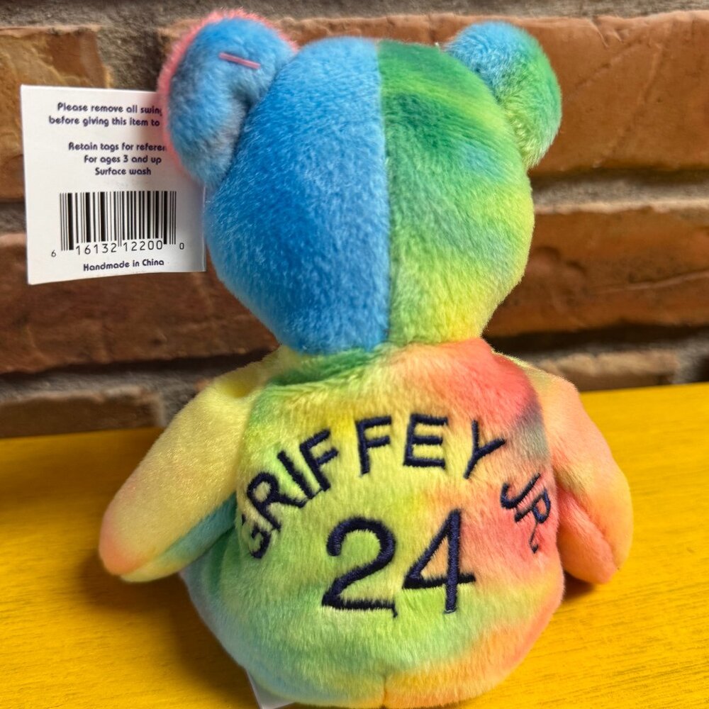 Salvino's Ken Griffey Jr. '98 Vintage Bamm Beanos MLB Baseball Beanie Babies NWT